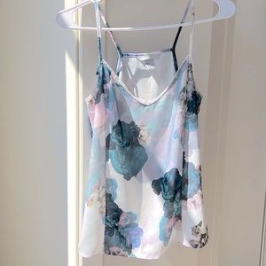 Floral Lace Blouse Tank Top
